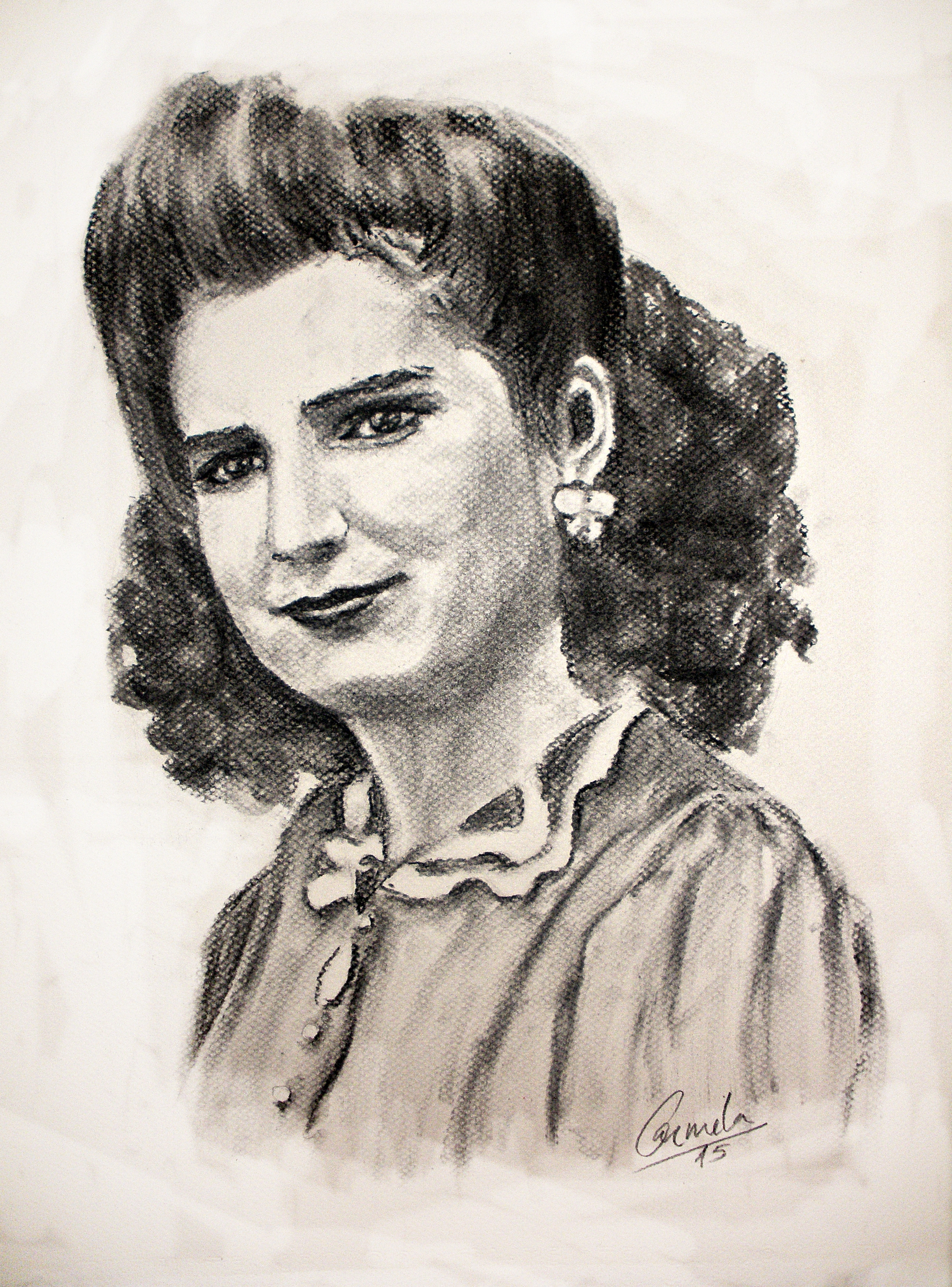 Retrato mujer joven